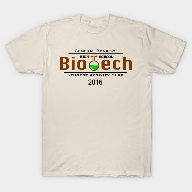 BioTech Club T-Shirt by GeneralBonkers